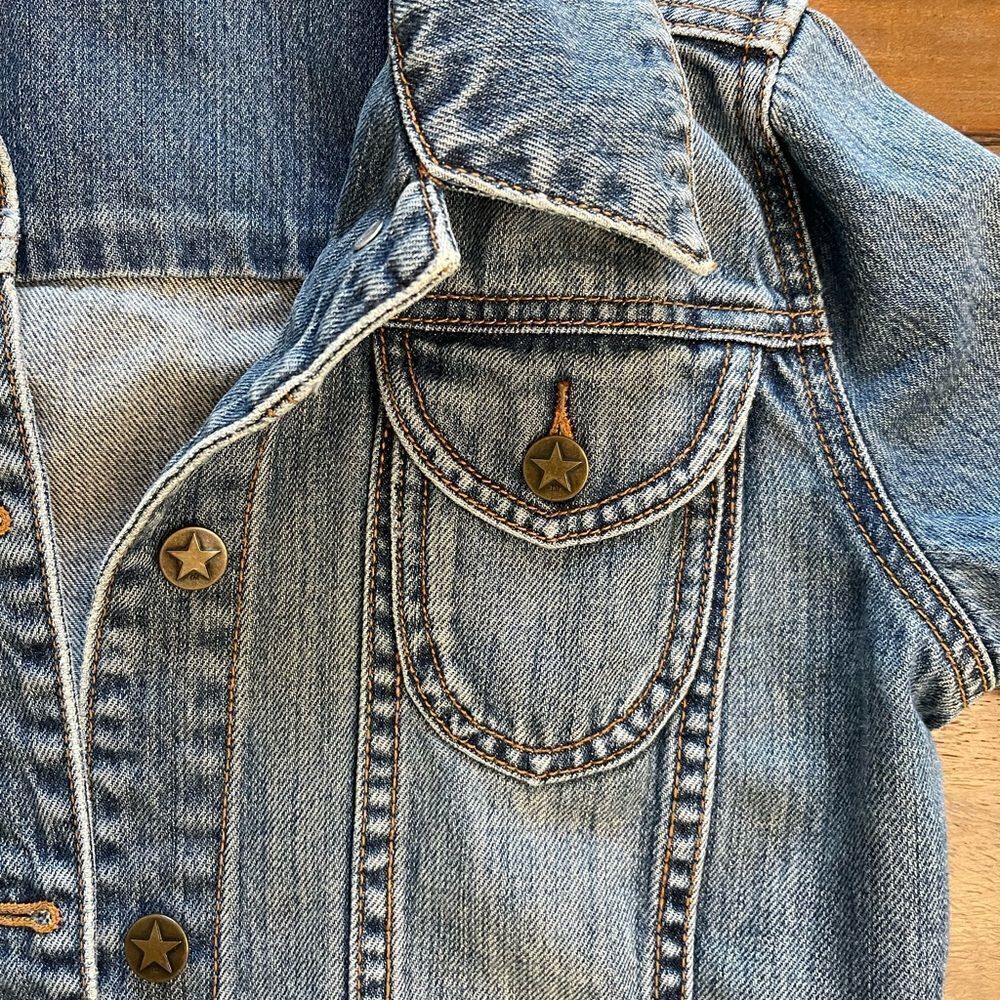 Converse ⭐️ Jean Jacket || SZ XS - Picture 8 of 15